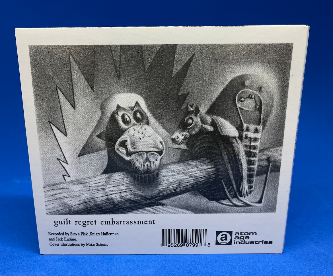 TREEPEOPLE "GUILT, REGRET, EMBARRASSMENT" COMPACT DISC