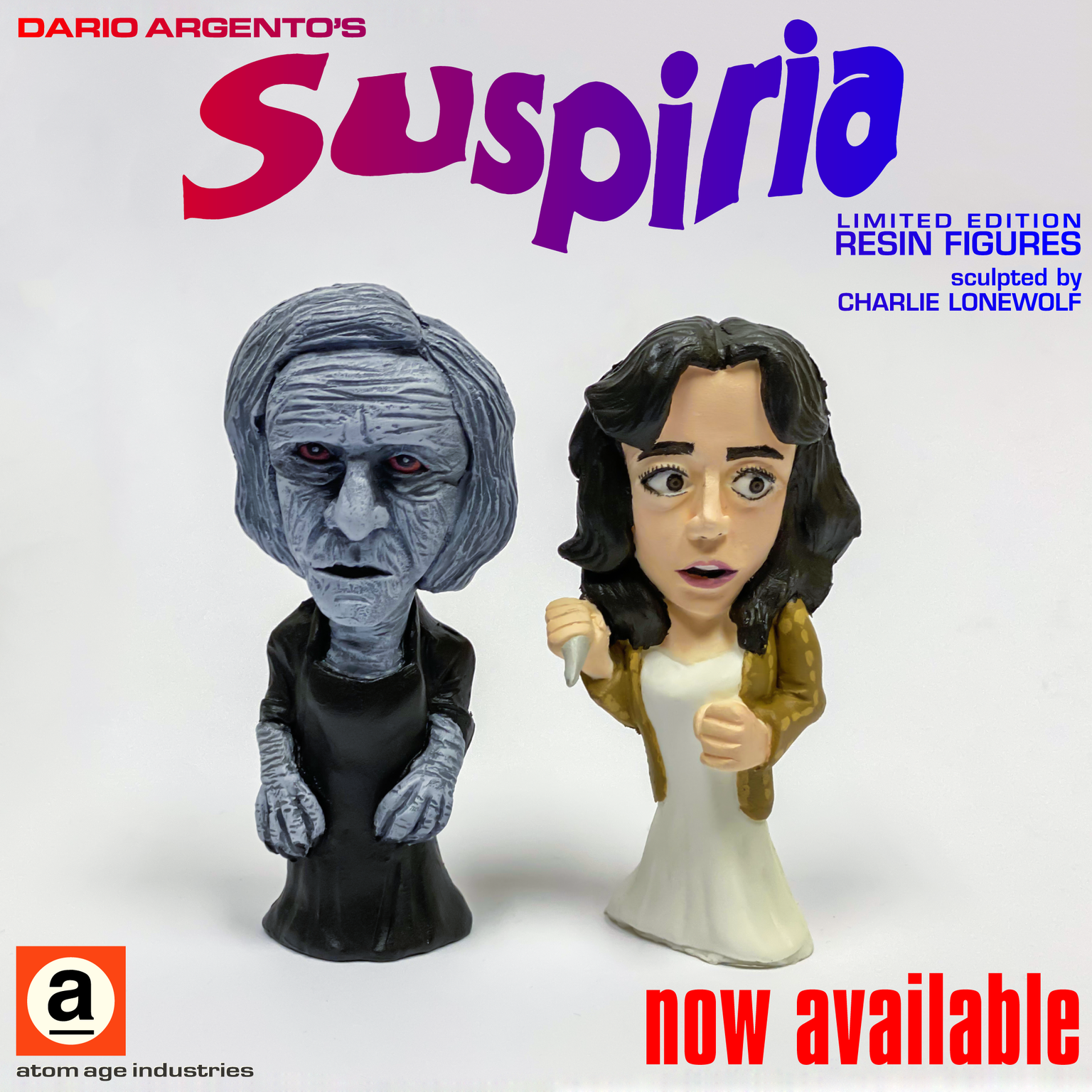 DARIO ARGENTO'S SUSPIRIA "SUZY / MARKOS" RESIN FIGURE SET