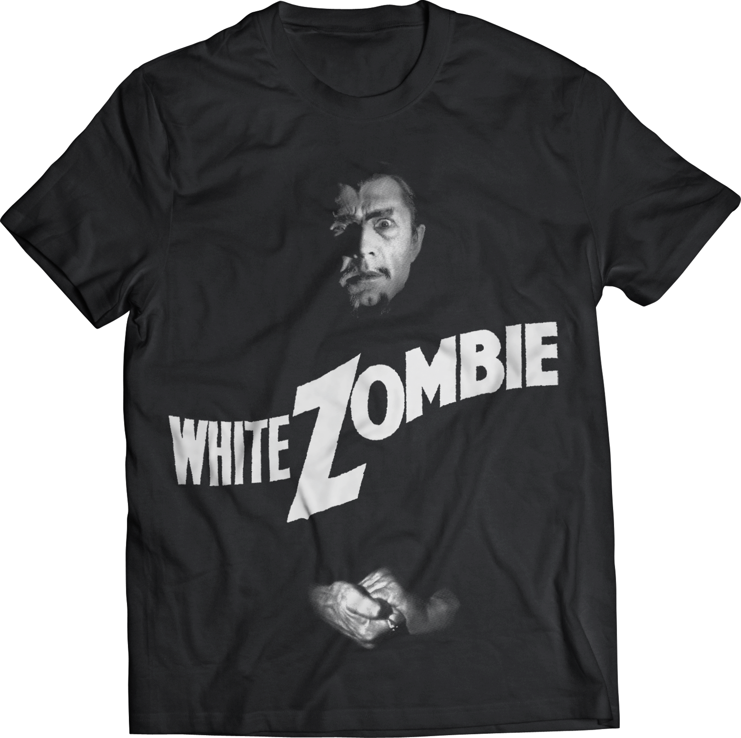 ATOM AGE:  WHITE ZOMBIE IV T-SHIRT
