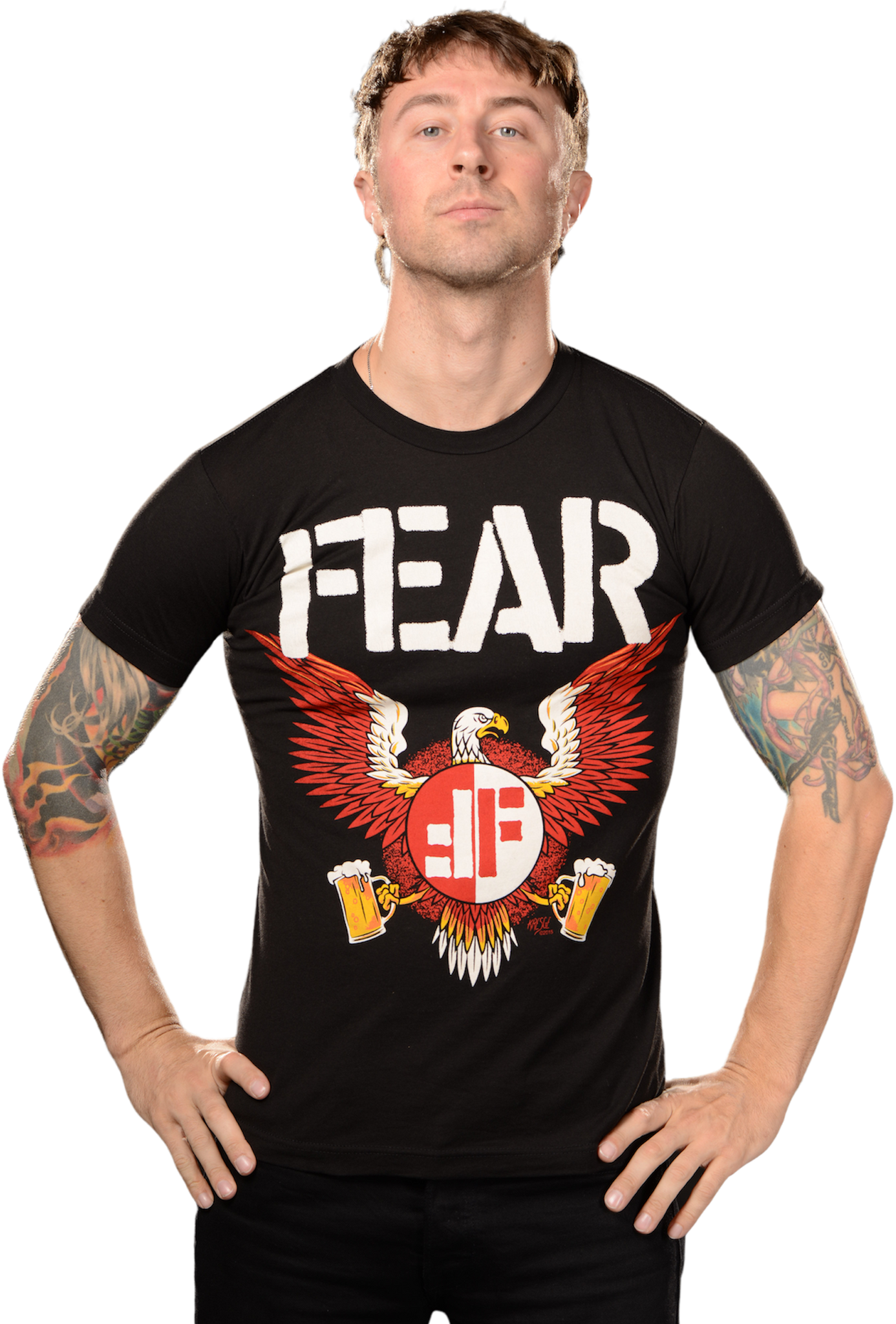 FEAR: "BEER EAGLE" T-SHIRT