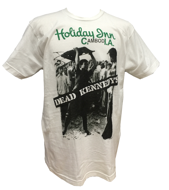 DEAD KENNEDYS: "HOLIDAY IN CAMBODIA" T-SHIRT