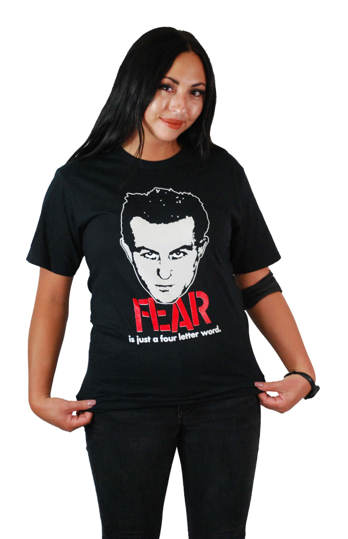 FEAR "IS JUST A FOUR LETTER WORD" T-SHIRT