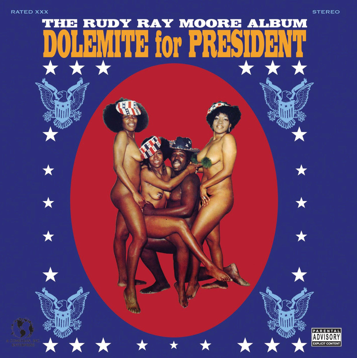 RUDY RAY MOORE - "Dolemite For President” LP
