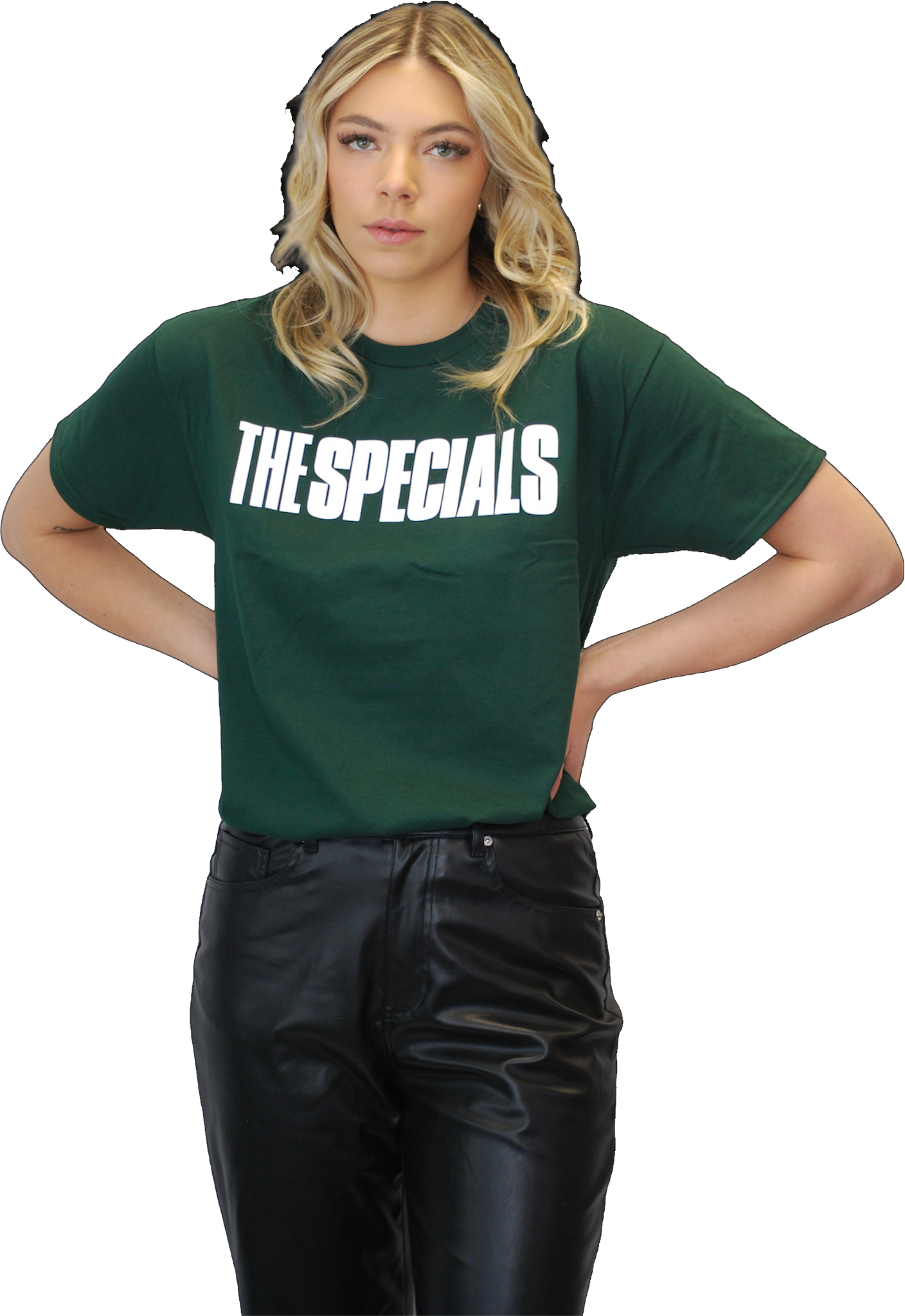 THE SPECIALS - LOGO - GREEN TEE